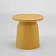 LIBERTA DOMI COFFEE TABLE ΜΟΥΣΤΑΡΔΙ 47x47x46cm