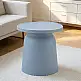 LIBERTA DOMI COFFEE TABLE ΓΑΛΑΖΙΟ 47x47x46cm