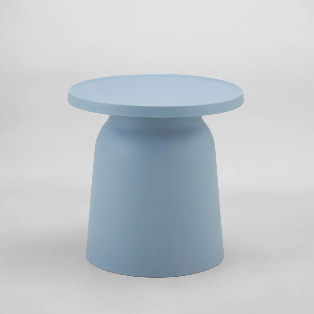 LIBERTA DOMI COFFEE TABLE ΓΑΛΑΖΙΟ 47x47x46cm
