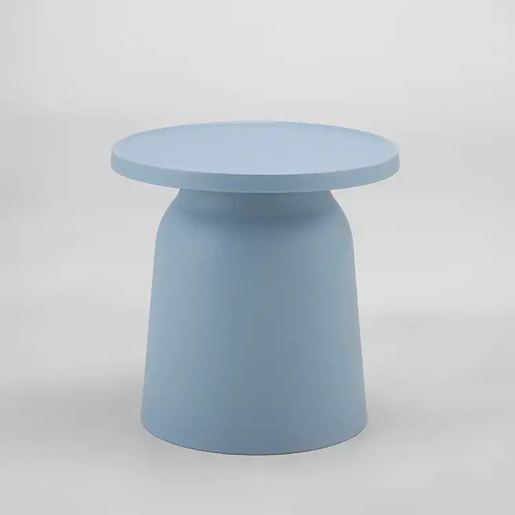 LIBERTA DOMI COFFEE TABLE ΓΑΛΑΖΙΟ 47x47x46cm