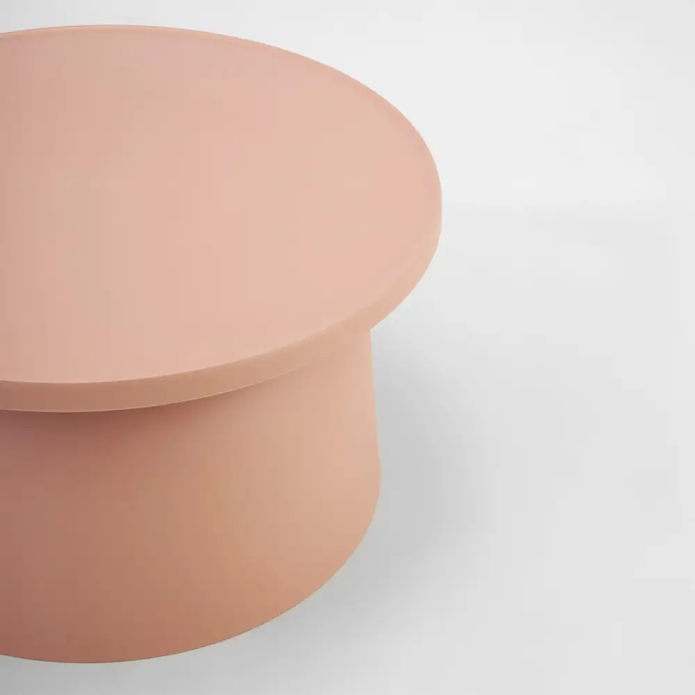 LIBERTA DOMI COFFEE TABLE SALMON 67x67x36cm