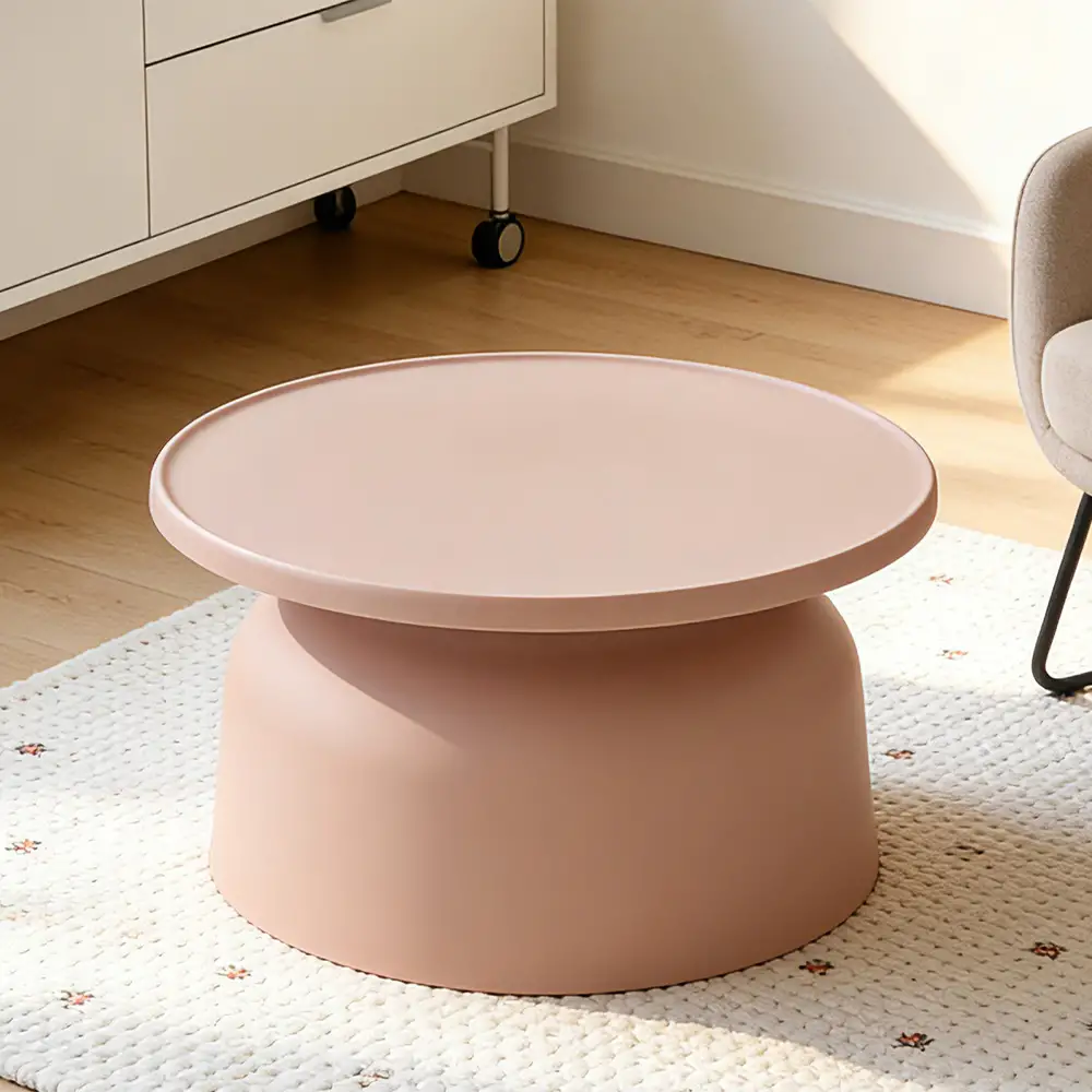 LIBERTA DOMI COFFEE TABLE SALMON 67x67x36cm
