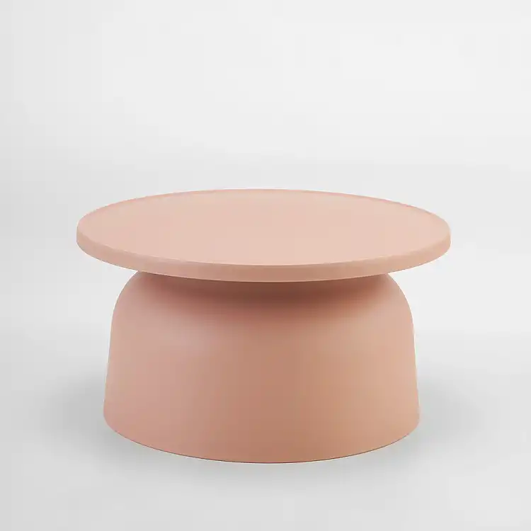 LIBERTA DOMI COFFEE TABLE SALMON 67x67x36cm