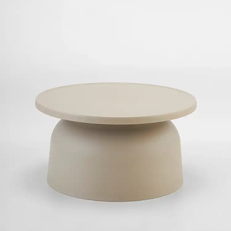 LIBERTA DOMI COFFEE TABLE TAUPE 67x67x36cm