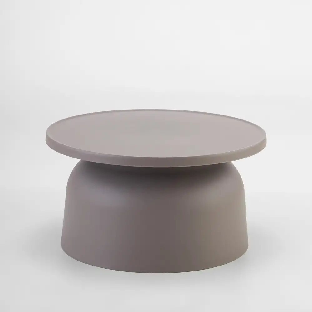 LIBERTA DOMI COFFEE TABLE ΓΚΡΙ 67x67x36cm