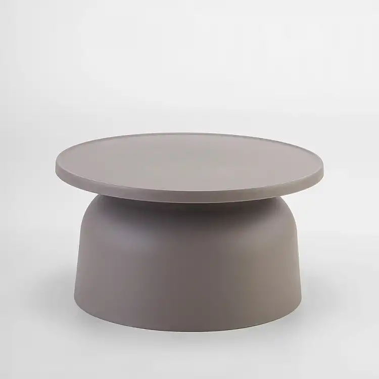 LIBERTA DOMI COFFEE TABLE ΓΚΡΙ 67x67x36cm