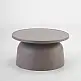 LIBERTA DOMI COFFEE TABLE ΓΚΡΙ 67x67x36cm