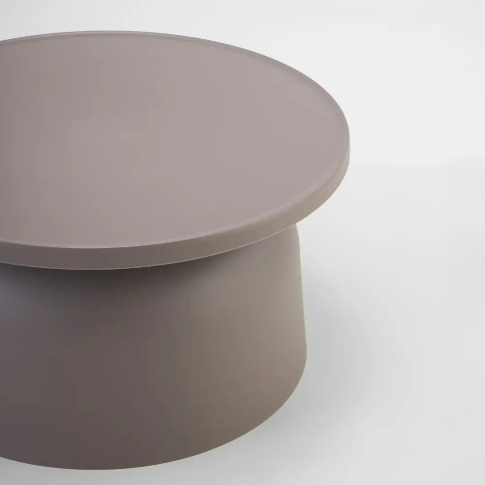 LIBERTA DOMI COFFEE TABLE ΓΚΡΙ 67x67x36cm