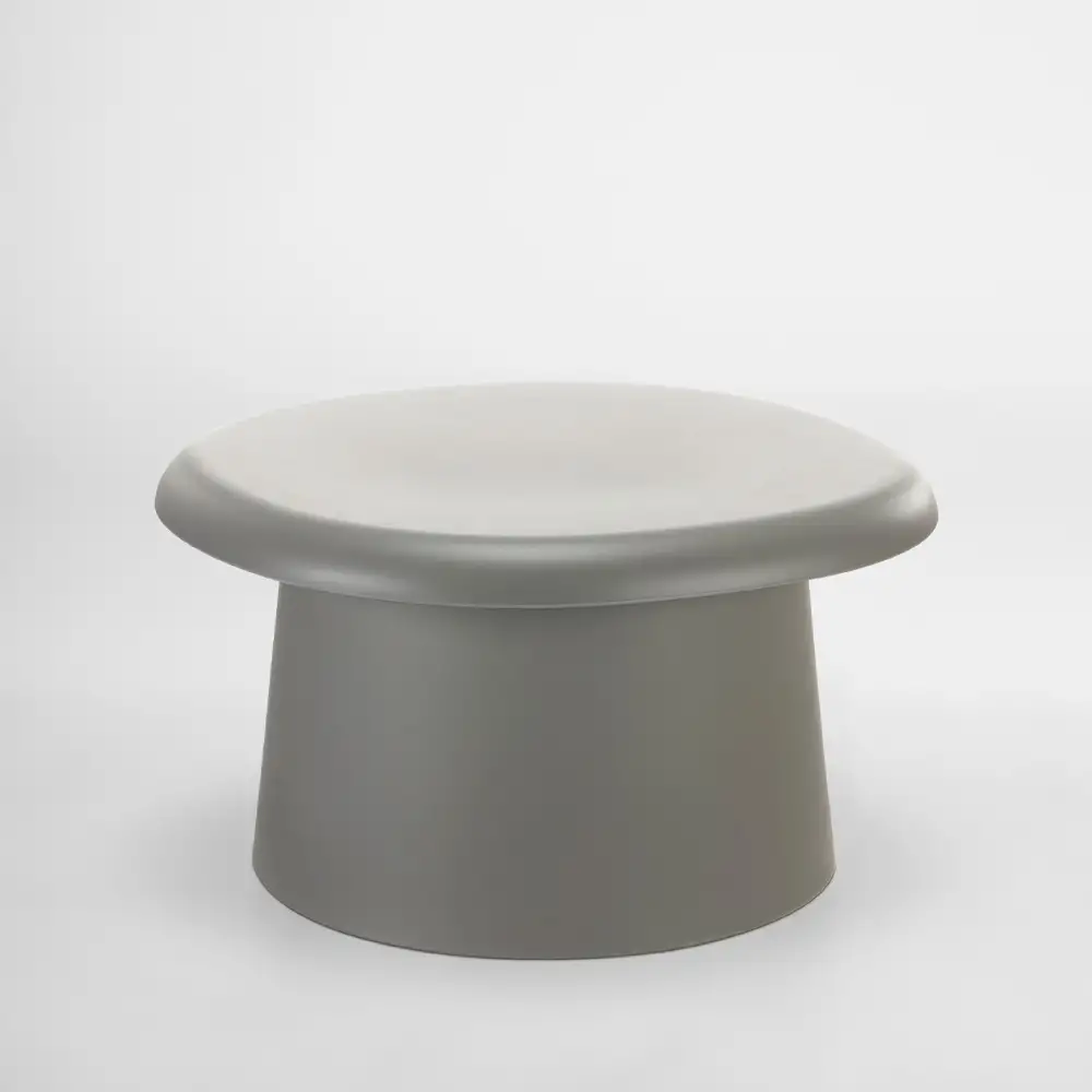 LIBERTA RIVVA COFFEE TABLE ΓΚΡΙ 70x70x39cm