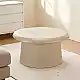 LIBERTA RIVVA COFFEE TABLE SAND BEIGE 70x70x39cm
