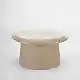 LIBERTA RIVVA COFFEE TABLE SAND BEIGE 70x70x39cm
