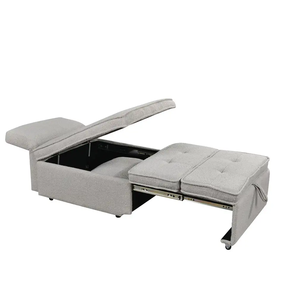 LIBERTA SLEEP ΠΟΛΥΘΡΟΝΑ ΚΡΕΒΑΤΙ ΓΚΡΙ 78x87x80cm