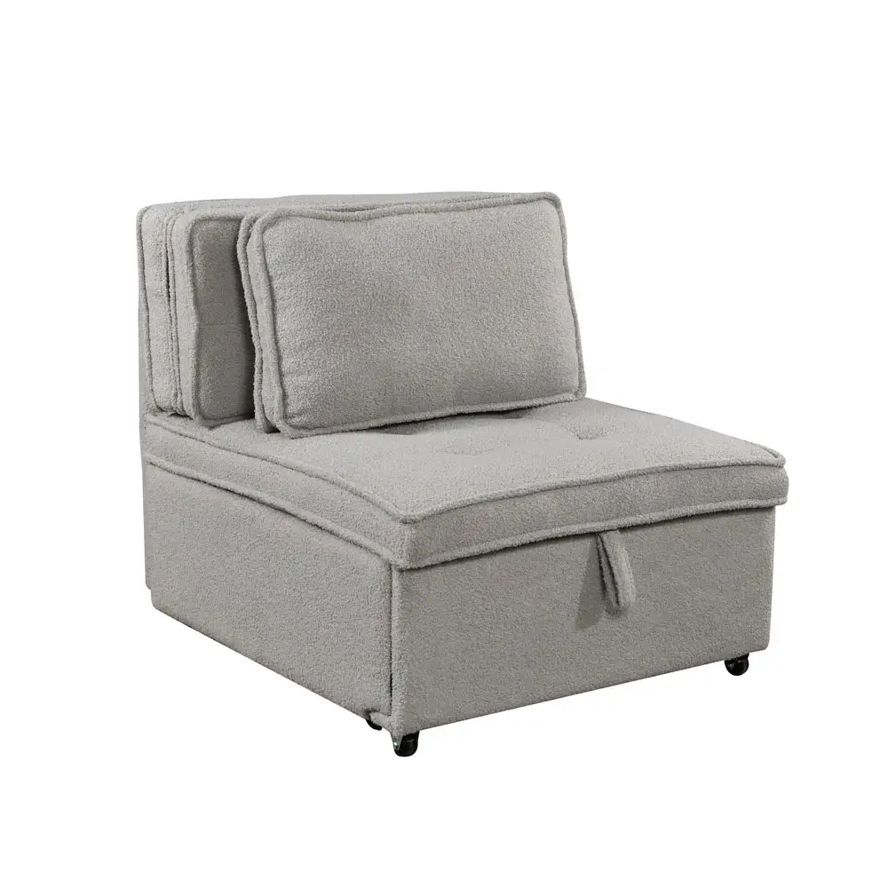 LIBERTA SLEEP ΠΟΛΥΘΡΟΝΑ ΚΡΕΒΑΤΙ ΓΚΡΙ 78x87x80cm