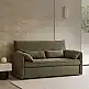 LIBERTA RUBIK ΚΑΝΑΠΕΣ ΚΡΕΒΑΤΙ 3ΘΕΣΙΟΣ ΠΡΑΣΙΝΟ 161x84x92cm