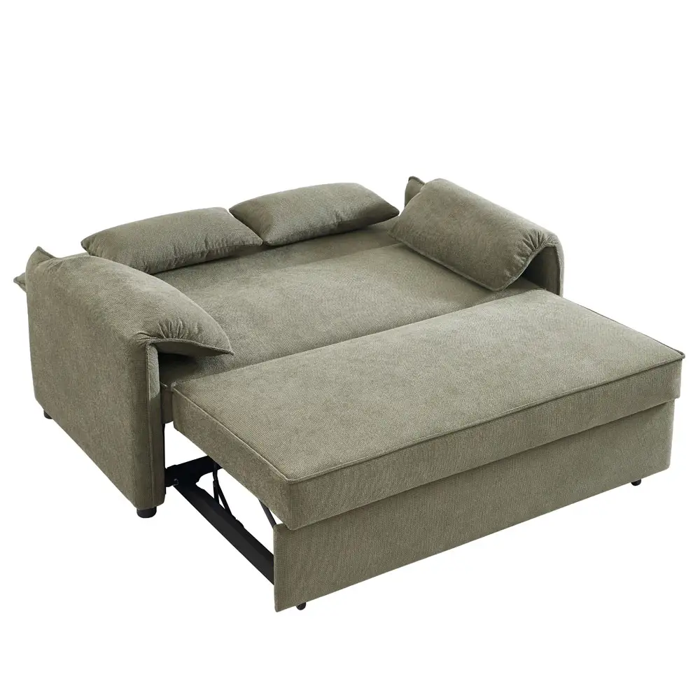 LIBERTA RUBIK ΚΑΝΑΠΕΣ ΚΡΕΒΑΤΙ 3ΘΕΣΙΟΣ ΠΡΑΣΙΝΟ 161x84x92cm