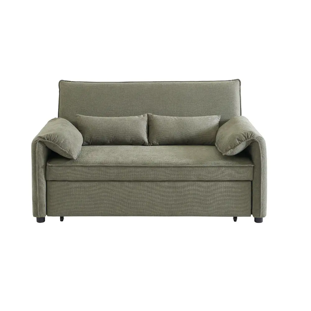 LIBERTA RUBIK ΚΑΝΑΠΕΣ ΚΡΕΒΑΤΙ 3ΘΕΣΙΟΣ ΠΡΑΣΙΝΟ 161x84x92cm