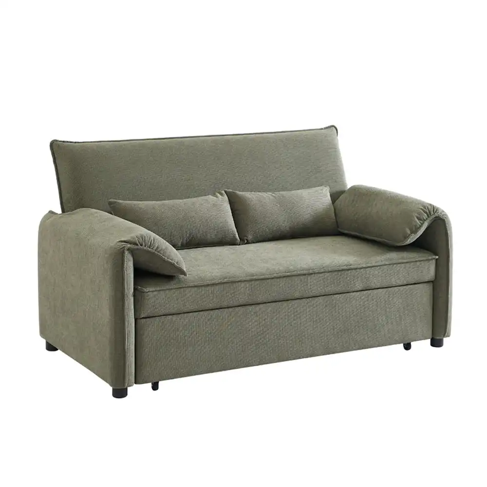 LIBERTA RUBIK ΚΑΝΑΠΕΣ ΚΡΕΒΑΤΙ 3ΘΕΣΙΟΣ ΠΡΑΣΙΝΟ 161x84x92cm