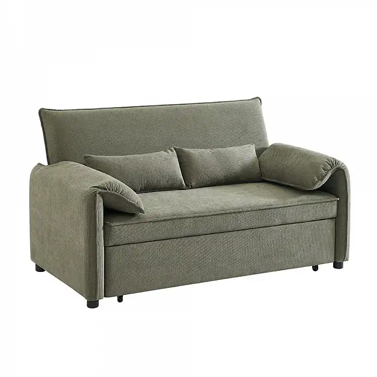 LIBERTA RUBIK ΚΑΝΑΠΕΣ ΚΡΕΒΑΤΙ 3ΘΕΣΙΟΣ ΠΡΑΣΙΝΟ 161x84x92cm