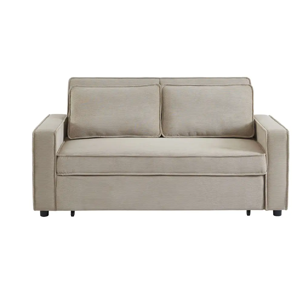 LIBERTA CUBO ΚΑΝΑΠΕΣ ΚΡΕΒΑΤΙ 3ΘΕΣΙΟΣ LATTE 172x90x89cm