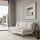 LIBERTA COZY ΚΑΝΑΠΕΣ ΚΡΕΒΑΤΙ 3ΘΕΣΙΟΣ BEIGE 191x103x84cm