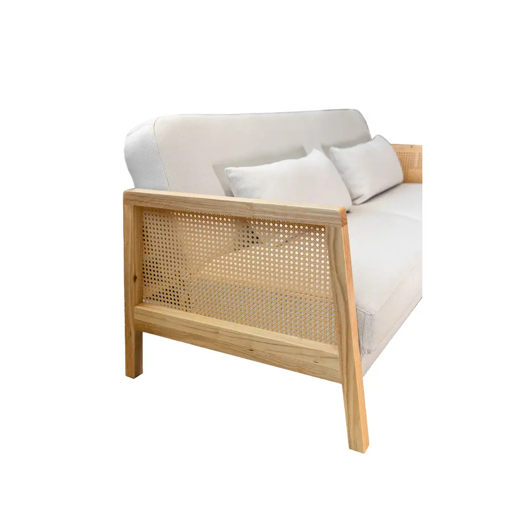 LIBERTA AMMOS ΚΑΝΑΠΕΣ ΚΡΕΒΑΤΙ 3ΘΕΣΙΟΣ OFF WHITE 196x82x81cm