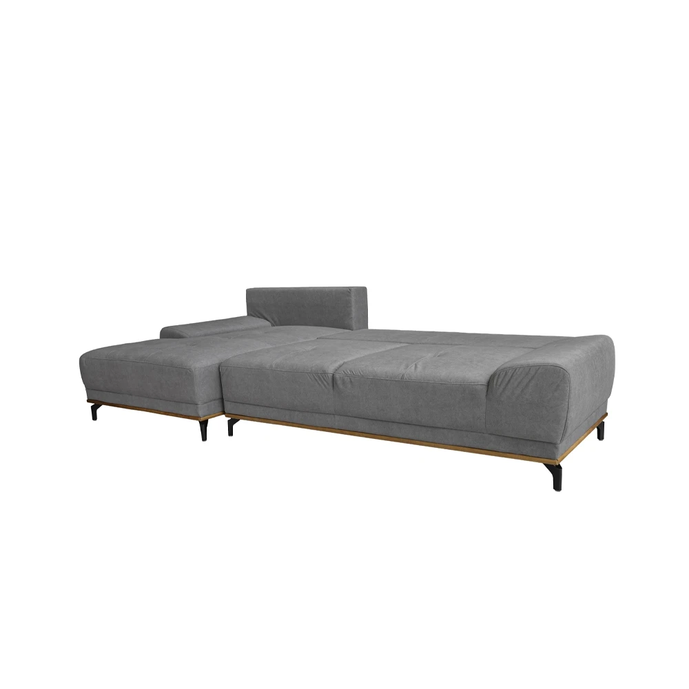 LIBERTA NATURA ΚΑΝΑΠΕΣ ΚΡΕΒΑΤΙ ΓΩΝΙΑ ΑΡΙΣΤΕΡΗ TAUPE 283x164x90