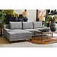 LIBERTA NATURA ΚΑΝΑΠΕΣ ΚΡΕΒΑΤΙ ΓΩΝΙΑ ΑΡΙΣΤΕΡΗ TAUPE 283x164x90