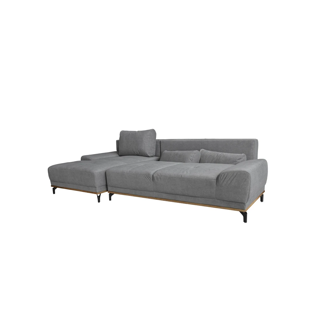 LIBERTA NATURA ΚΑΝΑΠΕΣ ΚΡΕΒΑΤΙ ΓΩΝΙΑ ΑΡΙΣΤΕΡΗ TAUPE 283x164x90