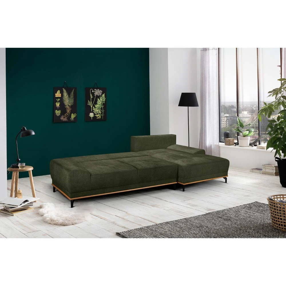 LIBERTA NATURA ΚΑΝΑΠΕΣ ΚΡΕΒΑΤΙ ΓΩΝΙΑ ΔΕΞΙΑ ΛΑΔΙ 283x164x90