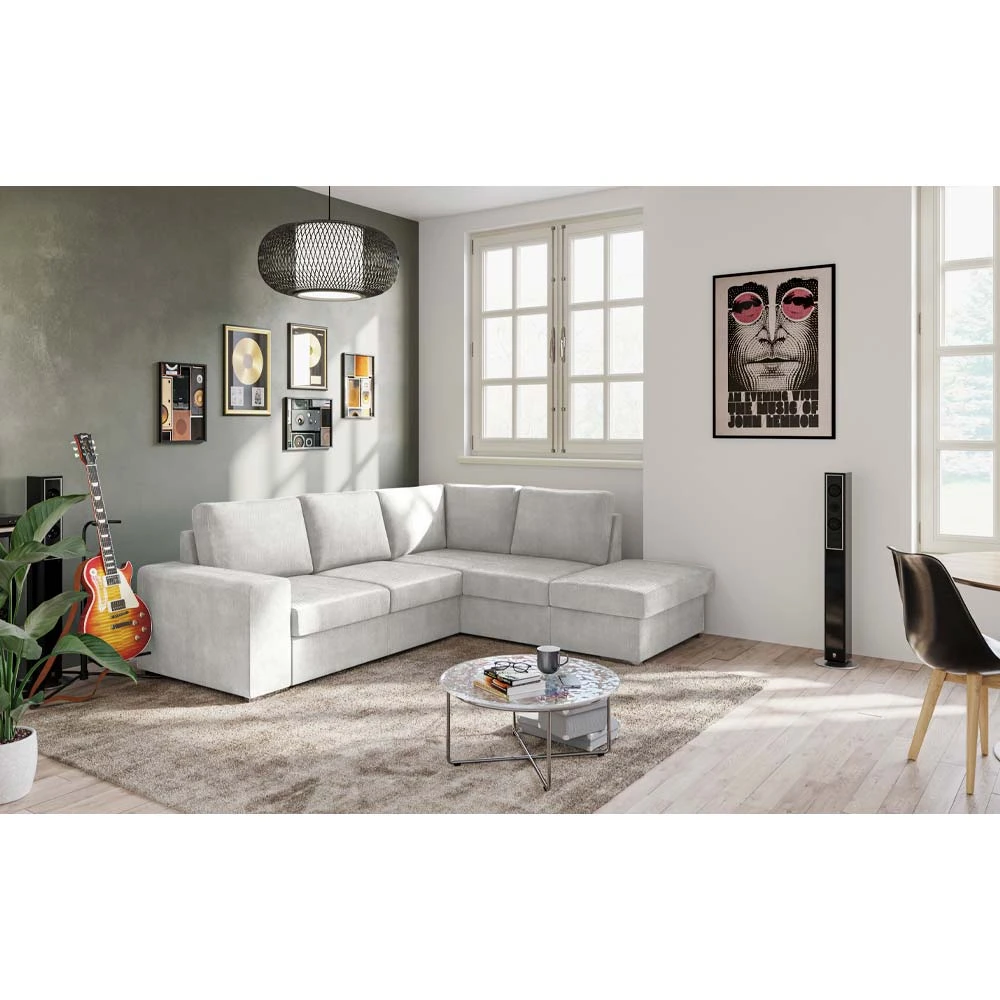 LIBERTA EDDI ΚΑΝΑΠΕΣ ΚΡΕΒΑΤΙ ΓΩΝΙΑ ΔΕΞΙΑ CREAM 248x213x90 LIBERTA EDDI ΚΑΝΑΠΕΣ ΚΡΕΒΑΤΙ ΓΩΝΙΑ ΔΕΞΙΑ CREAM 248x213x90