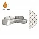 LIBERTA EDDI ΚΑΝΑΠΕΣ ΚΡΕΒΑΤΙ ΓΩΝΙΑ ΔΕΞΙΑ CREAM 248x213x90 LIBERTA EDDI ΚΑΝΑΠΕΣ ΚΡΕΒΑΤΙ ΓΩΝΙΑ ΔΕΞΙΑ CREAM 248x213x90