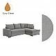 LIBERTA BILL ΚΑΝΑΠΕΣ ΚΡΕΒΑΤΙ ΓΩΝΙΑ ΔΕΞΙΑ ΓΚΡΙ 241x173x94 LIBERTA BILL ΚΑΝΑΠΕΣ ΚΡΕΒΑΤΙ ΓΩΝΙΑ ΔΕΞΙΑ ΓΚΡΙ 241x173x94