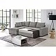 LIBERTA BILL ΚΑΝΑΠΕΣ ΚΡΕΒΑΤΙ ΓΩΝΙΑ ΑΡΙΣΤΕΡΗ ΓΚΡΙ 241x173x94