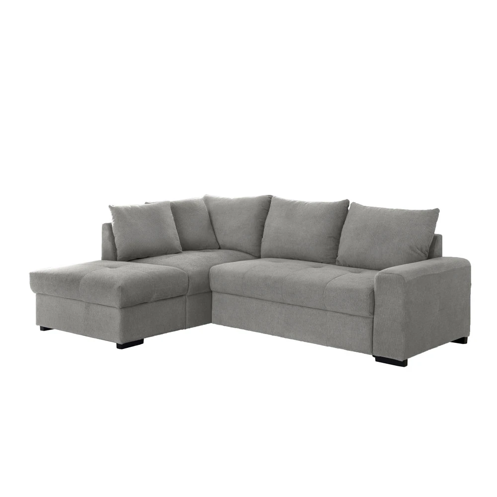 LIBERTA BILL ΚΑΝΑΠΕΣ ΚΡΕΒΑΤΙ ΓΩΝΙΑ ΑΡΙΣΤΕΡΗ ΓΚΡΙ 241x173x94