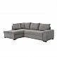LIBERTA BILL ΚΑΝΑΠΕΣ ΚΡΕΒΑΤΙ ΓΩΝΙΑ ΑΡΙΣΤΕΡΗ ΓΚΡΙ 241x173x94