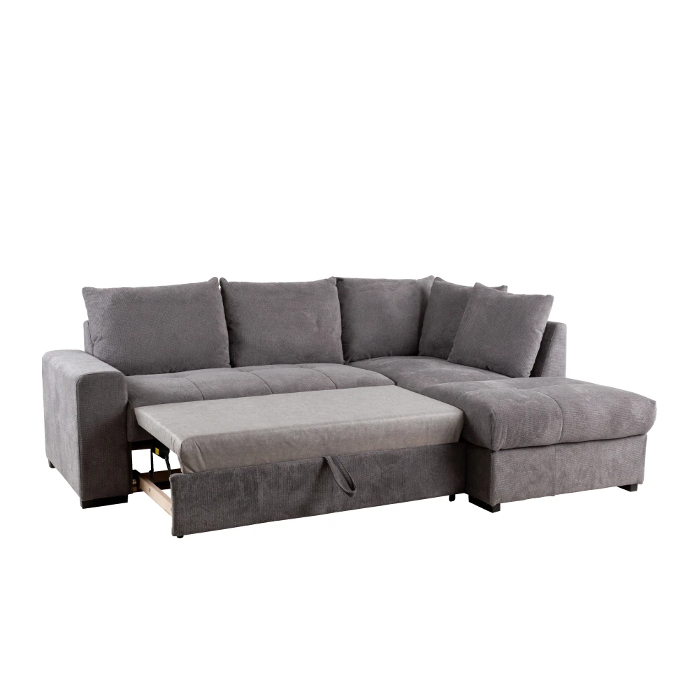 LIBERTA BILL ΚΑΝΑΠΕΣ ΚΡΕΒΑΤΙ ΓΩΝΙΑ ΔΕΞΙΑ STONE 241x173x94