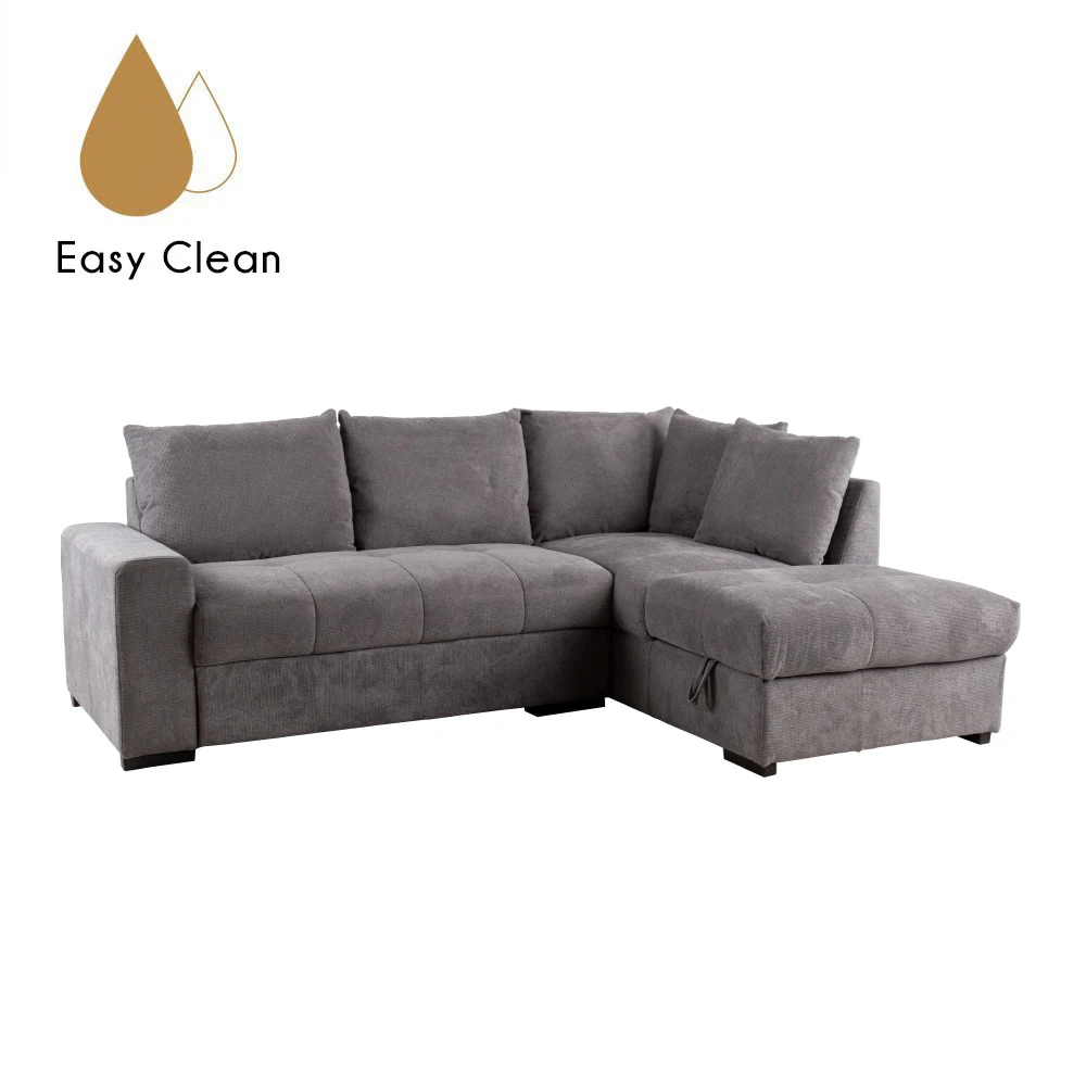 LIBERTA BILL ΚΑΝΑΠΕΣ ΚΡΕΒΑΤΙ ΓΩΝΙΑ ΔΕΞΙΑ STONE 241x173x94