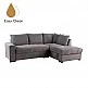LIBERTA BILL ΚΑΝΑΠΕΣ ΚΡΕΒΑΤΙ ΓΩΝΙΑ ΔΕΞΙΑ STONE 241x173x94