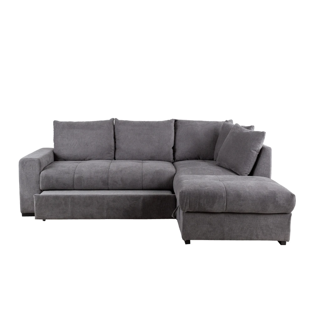 LIBERTA BILL ΚΑΝΑΠΕΣ ΚΡΕΒΑΤΙ ΓΩΝΙΑ ΔΕΞΙΑ STONE 241x173x94