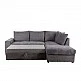 LIBERTA BILL ΚΑΝΑΠΕΣ ΚΡΕΒΑΤΙ ΓΩΝΙΑ ΔΕΞΙΑ STONE 241x173x94