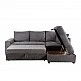 LIBERTA BILL ΚΑΝΑΠΕΣ ΚΡΕΒΑΤΙ ΓΩΝΙΑ ΔΕΞΙΑ STONE 241x173x94