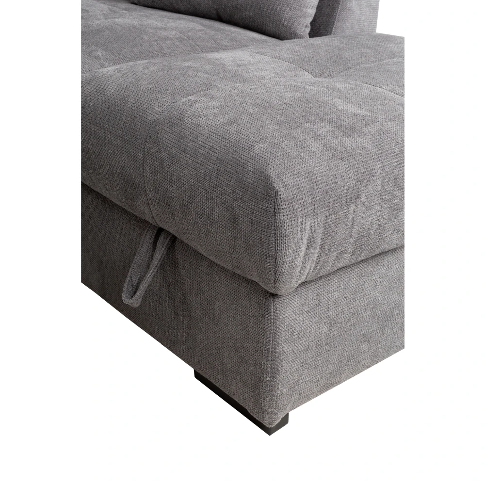 LIBERTA BILL ΚΑΝΑΠΕΣ ΚΡΕΒΑΤΙ ΓΩΝΙΑ ΔΕΞΙΑ STONE 241x173x94