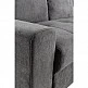 LIBERTA BILL ΚΑΝΑΠΕΣ ΚΡΕΒΑΤΙ ΓΩΝΙΑ ΔΕΞΙΑ STONE 241x173x94