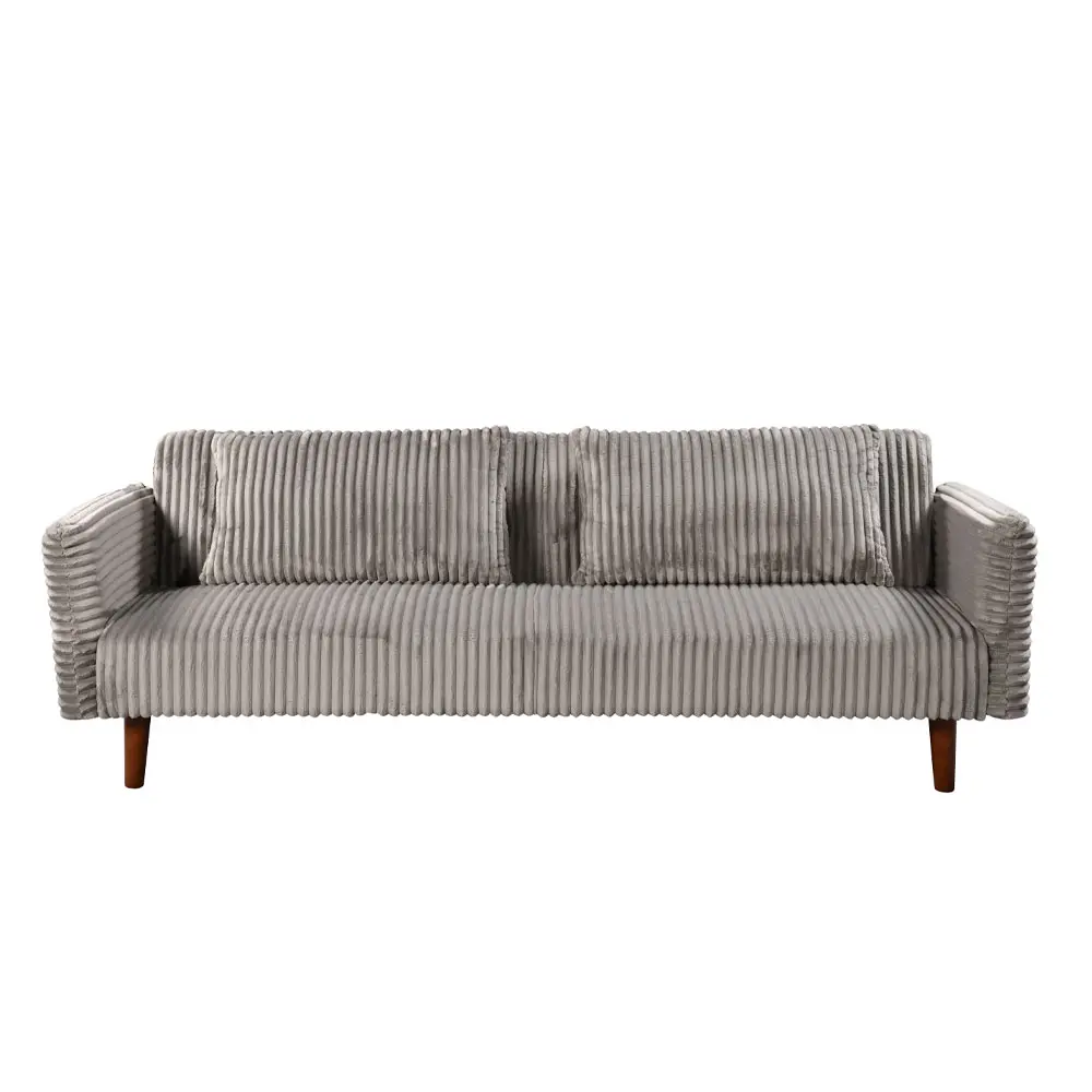 LIBERTA COTTLE ΚΑΝΑΠΕΣ ΚΡΕΒΑΤΙ 3ΘΕΣΙΟΣ ΓΚΡΙ ΑΝΟΙΧΤΟ 213x79x73