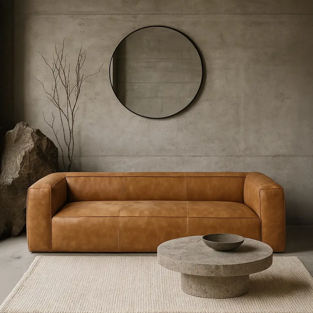 LIBERTA HACKET ΚΑΝΑΠΕΣ 3ΘΕΣΙΟΣ CAMEL 230x95x66cm