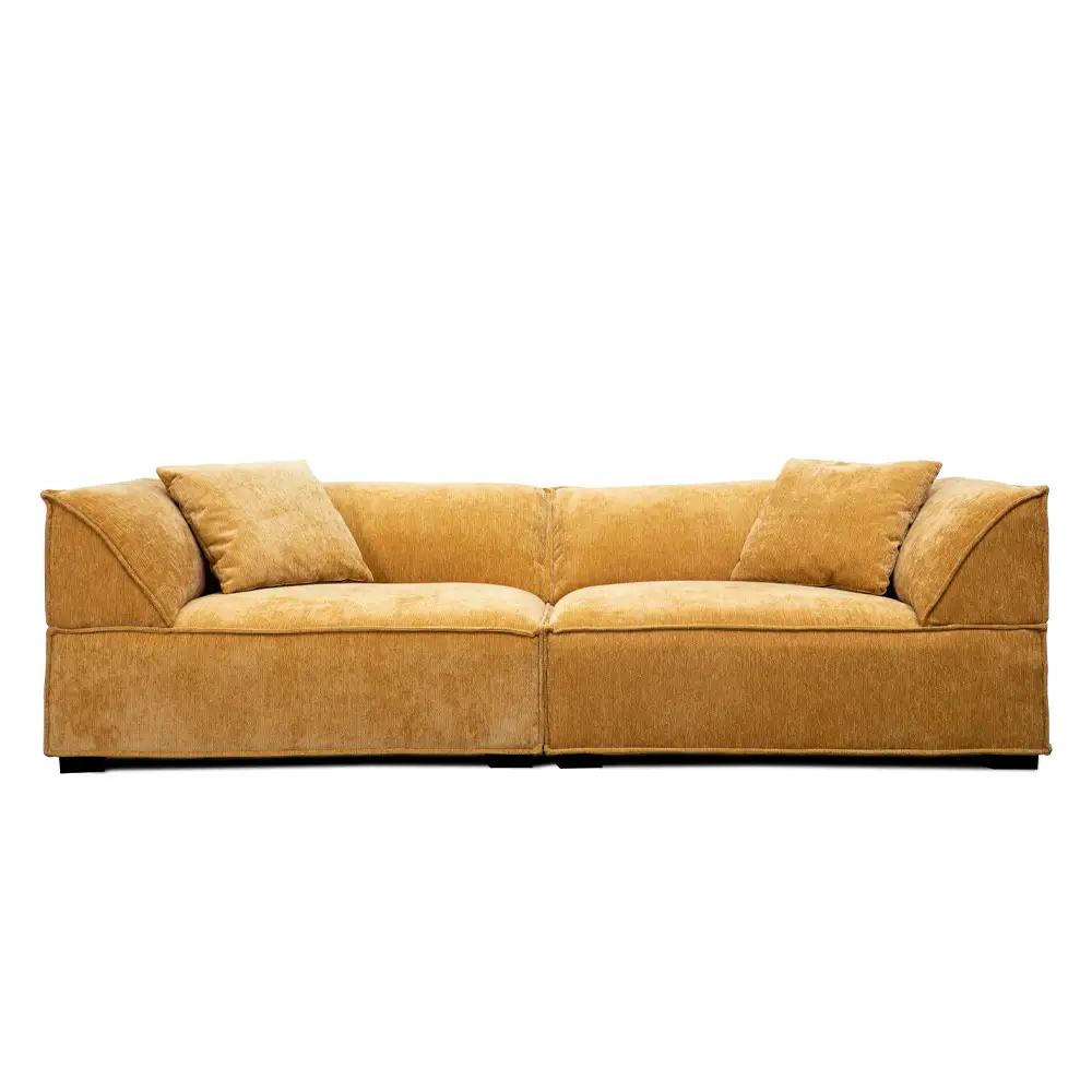 LIBERTA RULER ΚΑΝΑΠΕΣ 3ΘΕΣΙΟΣ ΜΟΥΣΤΑΡΔΙ 243x101x69cm