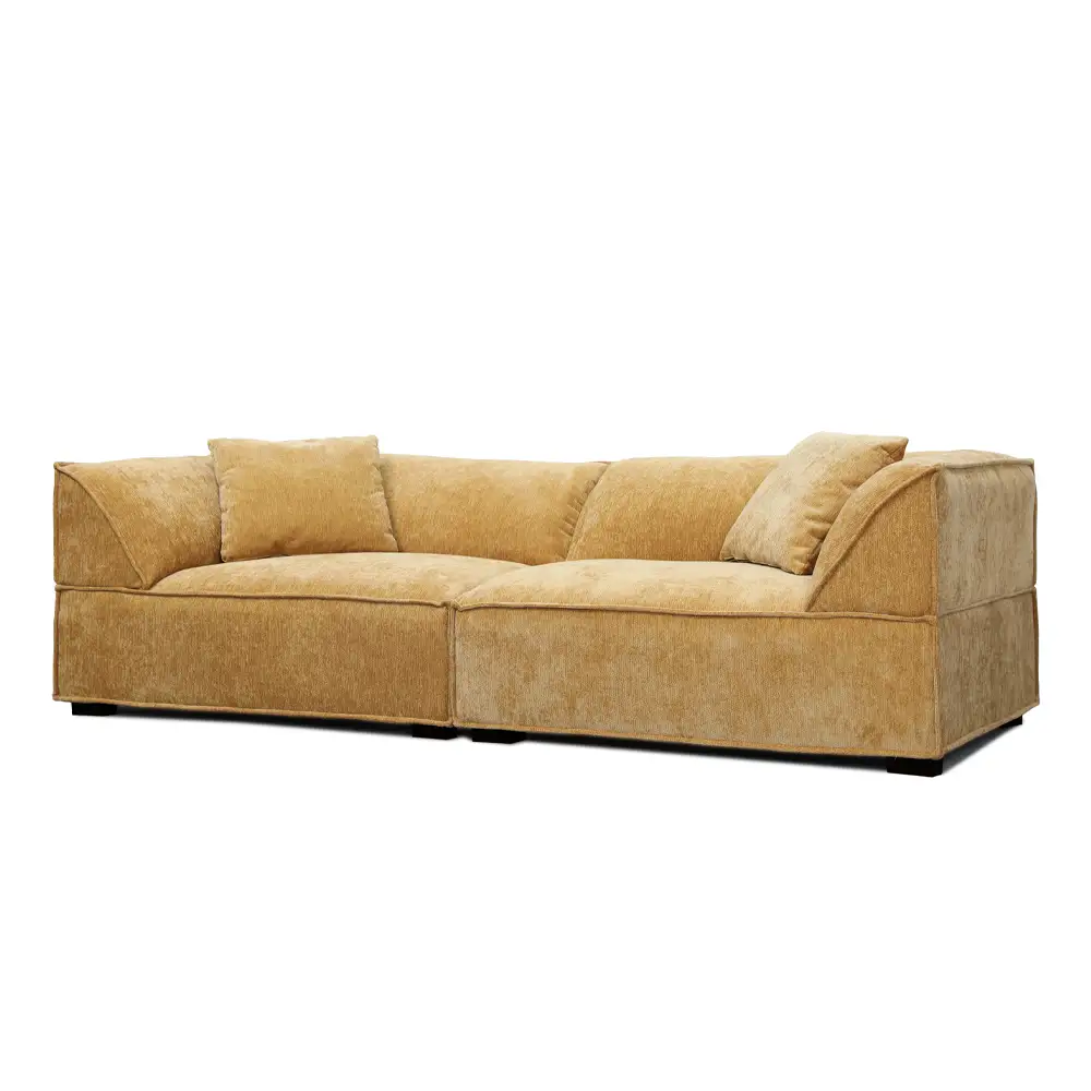 LIBERTA RULER ΚΑΝΑΠΕΣ 3ΘΕΣΙΟΣ ΜΟΥΣΤΑΡΔΙ 243x101x69cm