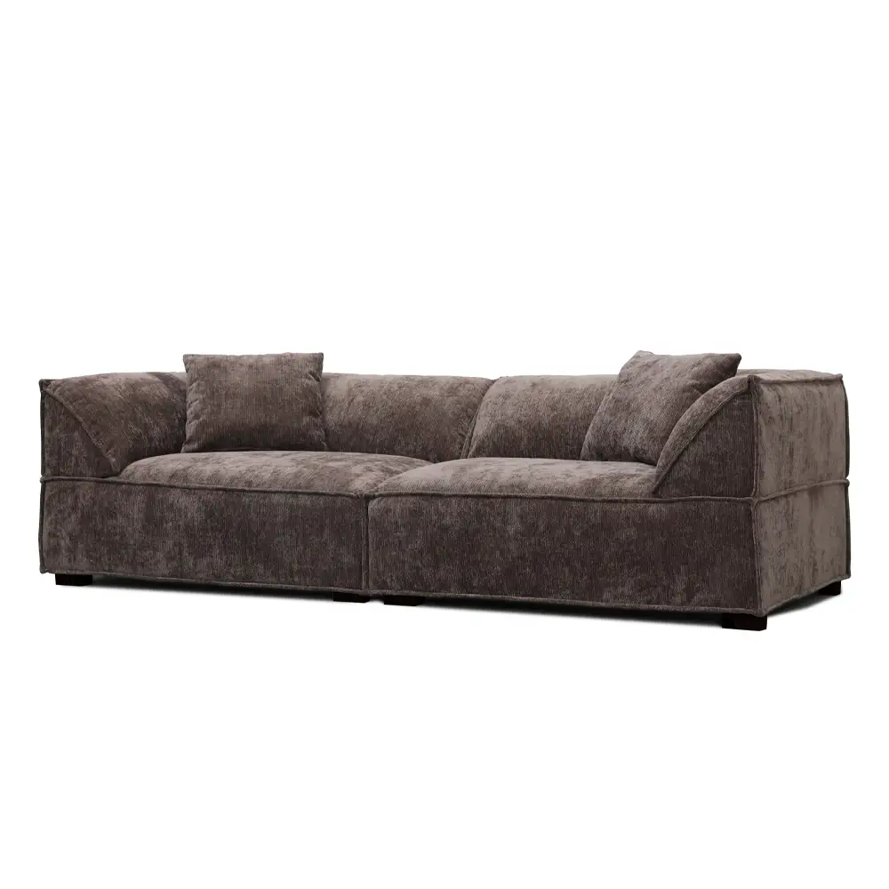 LIBERTA RULER ΚΑΝΑΠΕΣ 3ΘΕΣΙΟΣ COFFEE 243x101x69cm