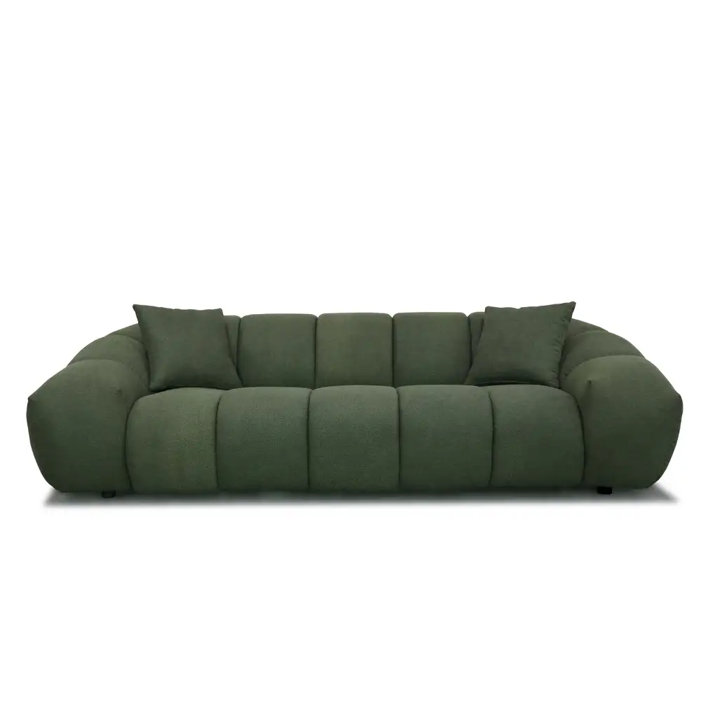 LIBERTA BOSSANOVA ΚΑΝΑΠΕΣ 3ΘΕΣΙΟΣ ΠΡΑΣΙΝΟ ΣΚΟΥΡΟ 255x115x71cm