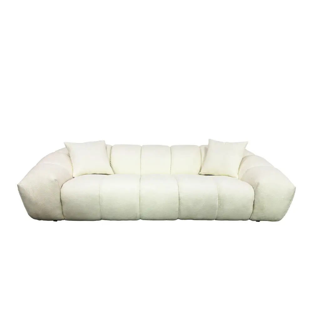 LIBERTA BOSSANOVA ΚΑΝΑΠΕΣ 3ΘΕΣΙΟΣ OFF WHITE 255x115x71cm